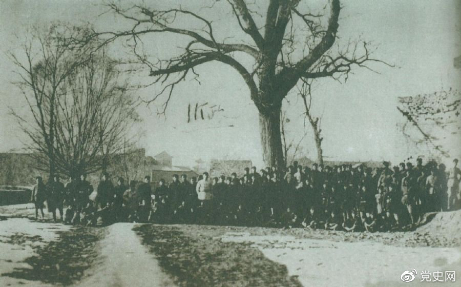 1935年8月6日，中央紅軍改稱為紅一方面軍。圖為紅一方面軍一部。
